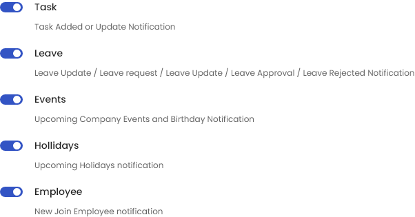 Notification Settings