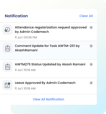 Notification Alerts