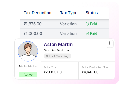 Tax Declaration