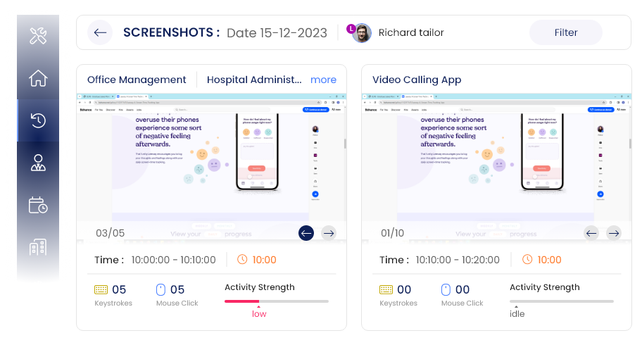 Project-based Time Tracking